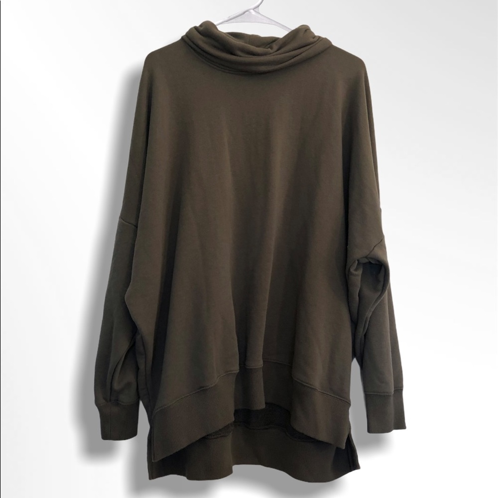 Aerie Green Long Sleeve Turtleneck